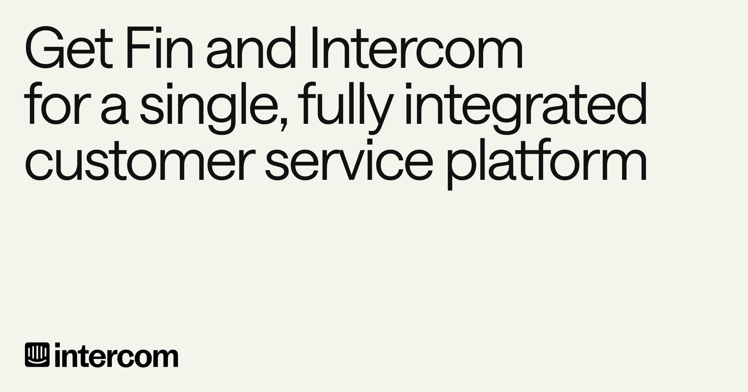 Fin AI Agent (by Intercom)